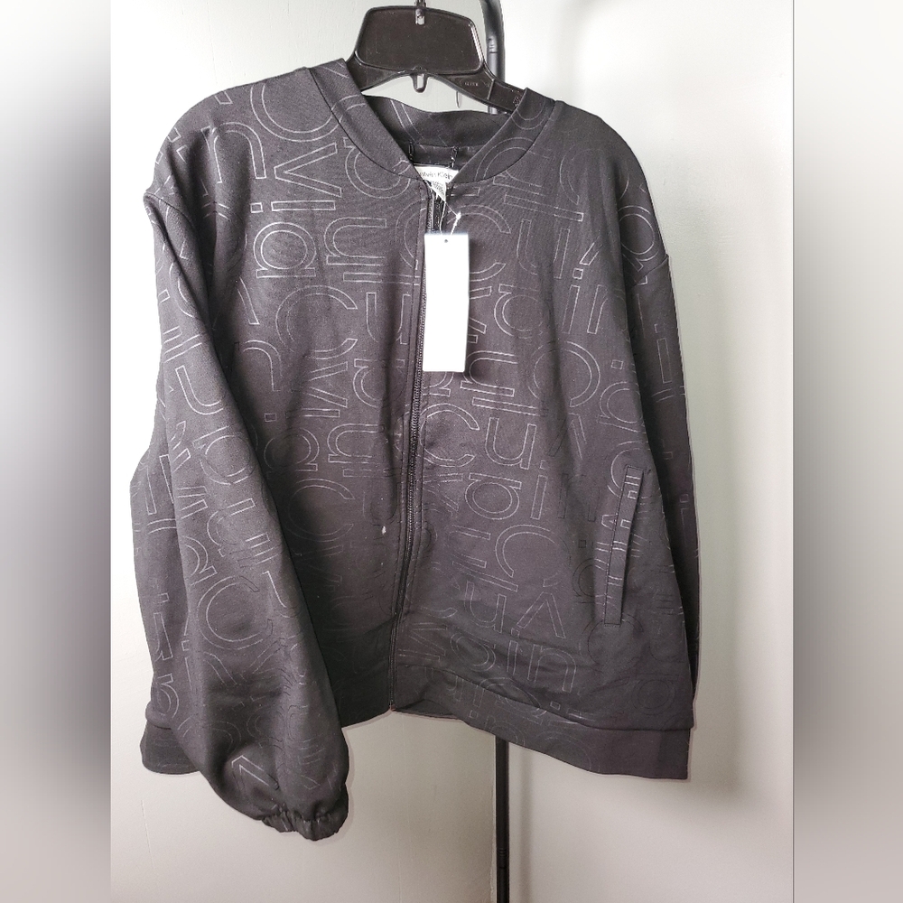 Calvin Klein Black Textured Jacket